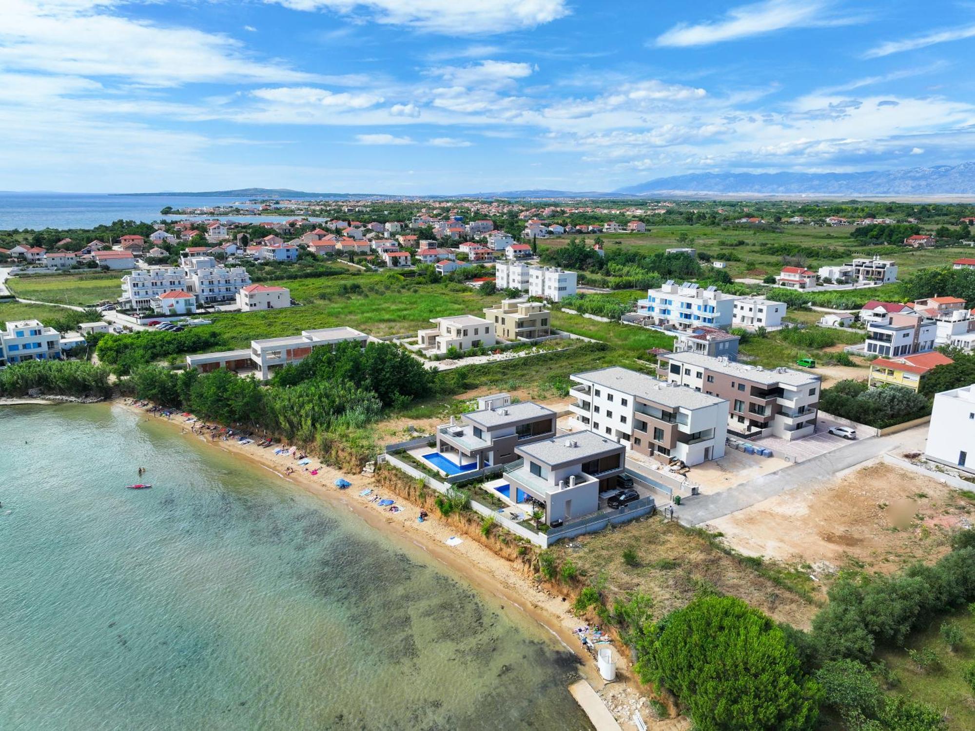 Deluxe Apartments Privlaka On The Sand Экстерьер фото