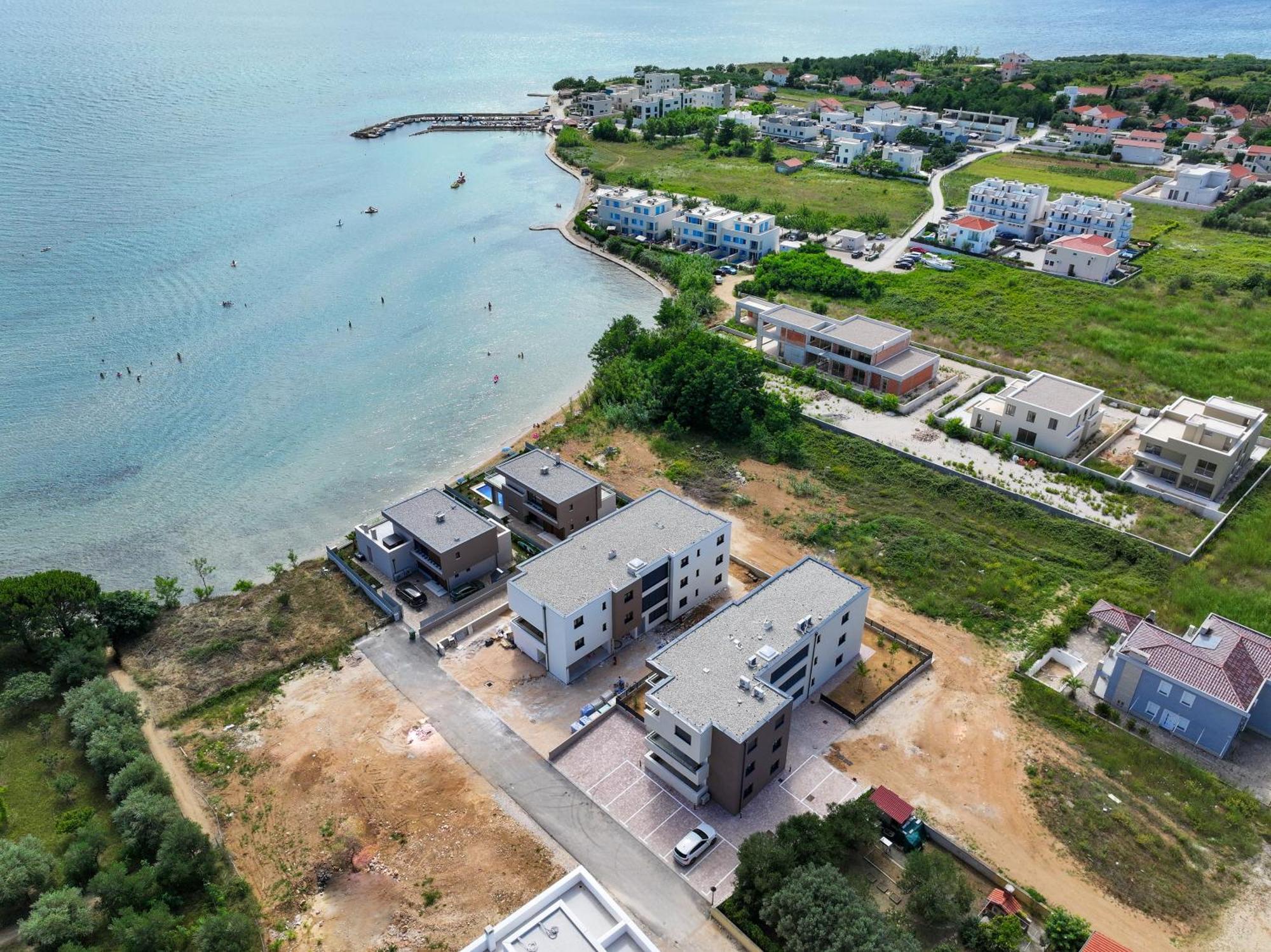 Deluxe Apartments Privlaka On The Sand Экстерьер фото