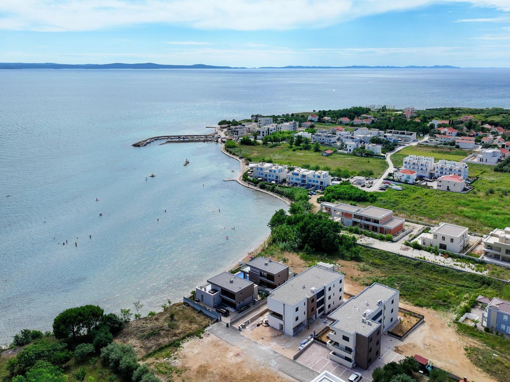 Deluxe Apartments Privlaka On The Sand Экстерьер фото