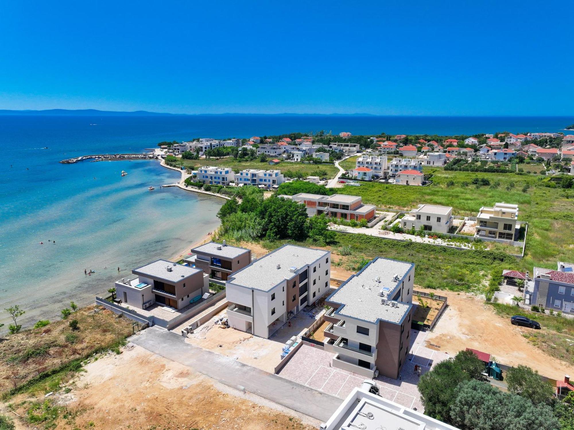 Deluxe Apartments Privlaka On The Sand Экстерьер фото